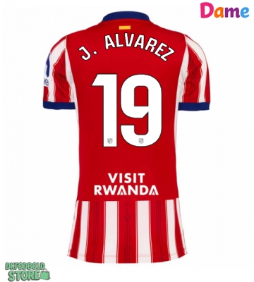 Atletico Madrid Julian Alvarez #19 Replika Hjemmebanetrøje Dame 2026-27 Kortærmet